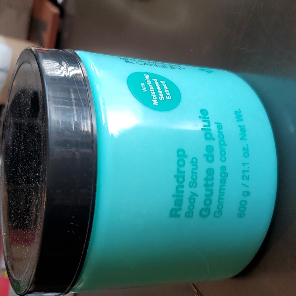 BODY SCRUB - NEW / SEALED Raindrop body scrub - NEW/SEALED